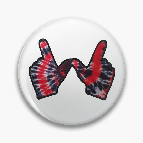 Item preview, Wisco tie dye W hands designed and sold by MelissaCaster.