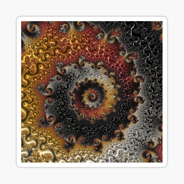 fractal #65 mandelbrot set Sticker