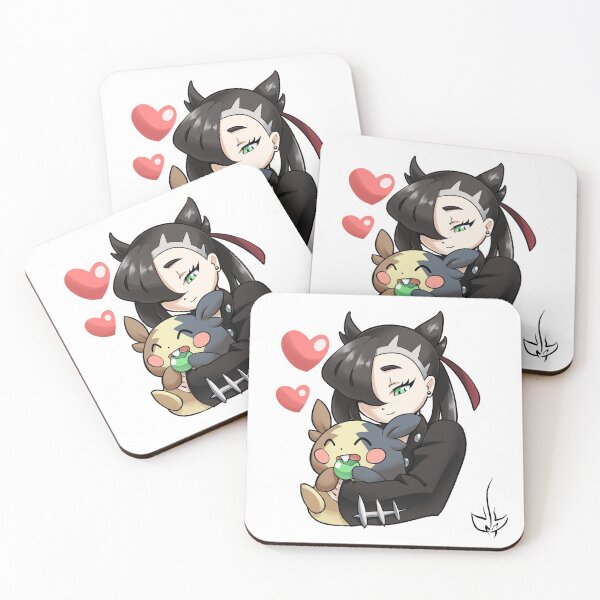 Item preview, Marnie and Morpeko designed and sold by MintAndManta.
