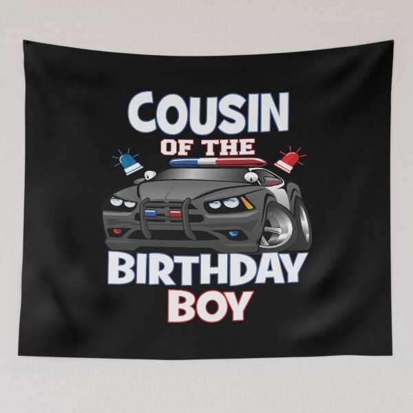 Item preview, Cousin Of The Birthday Boy Policeman Officer Party product designed and sold by Grabitees.