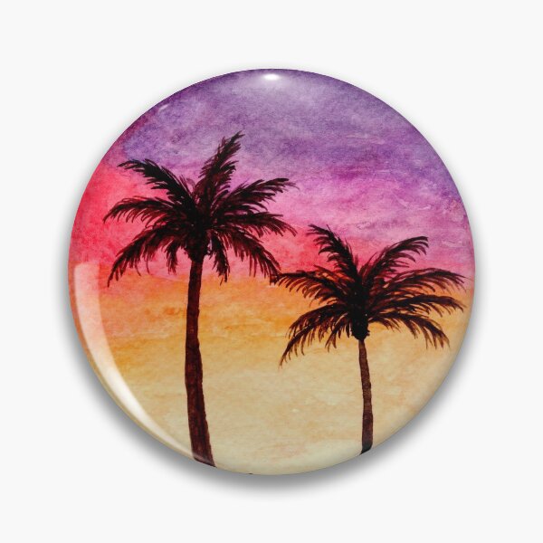 Item preview, Malibu Sunset - Watercolour Painting designed and sold by Pattokarts.