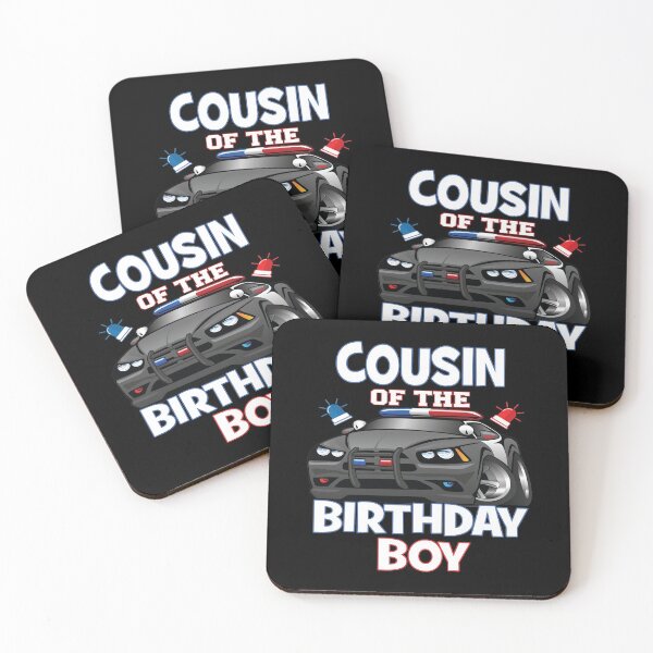 Item preview, Cousin Of The Birthday Boy Policeman Officer Party product designed and sold by Grabitees.