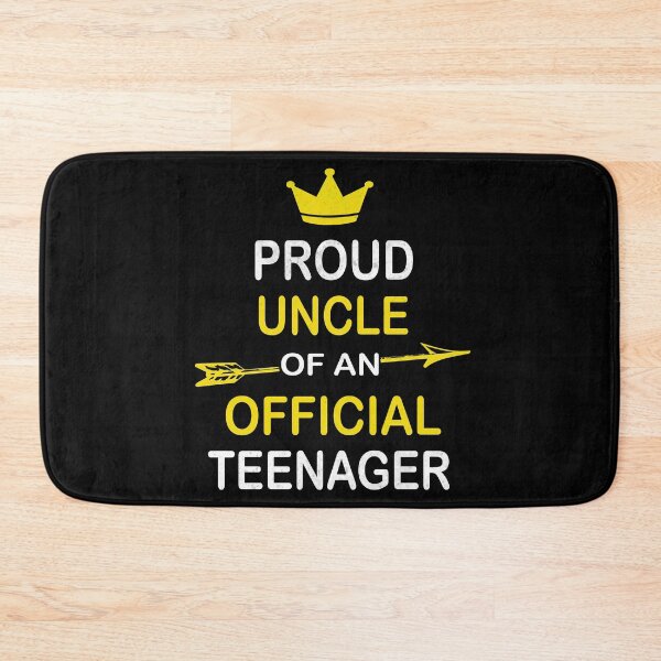 Item preview, Proud Uncle Of An Official Teenager, 13th B-Day Party print designed and sold by Grabitees.