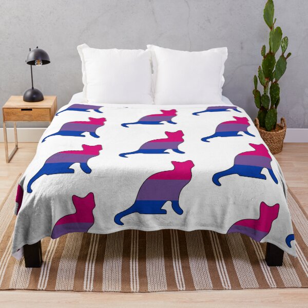 Item preview, Bisexual Pride Kitty designed and sold by NatLeBrunDesign.