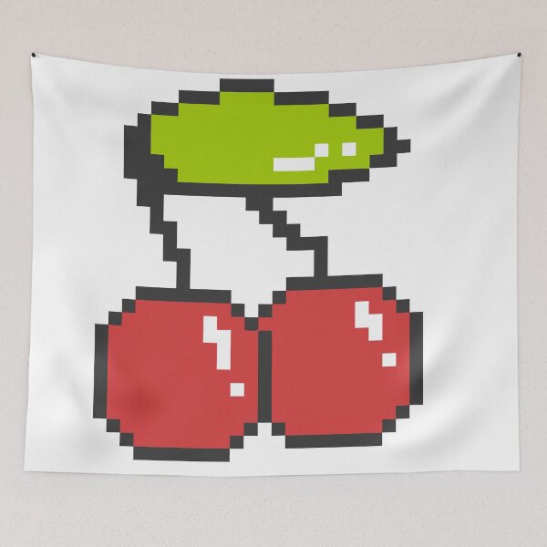 Item preview, Cool 8 bit cherry designed and sold by talkitoff.