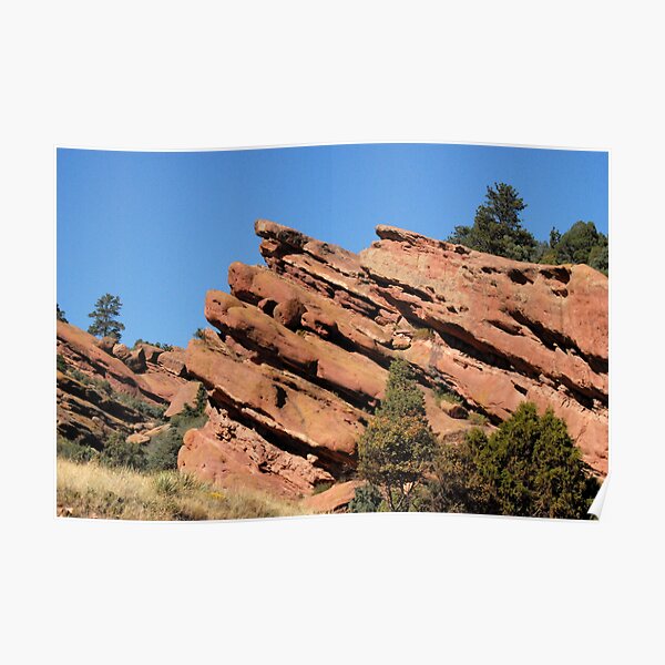 Red Rocks Park Poster