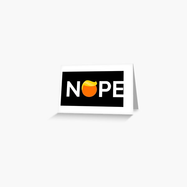 Item preview, Anti-Trump - Nope Edition designed and sold by Lemon Pepper.