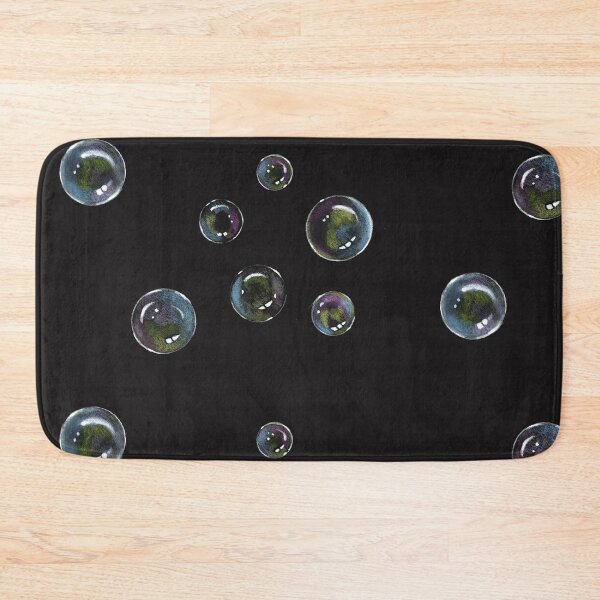 Item preview, Soap Bubbles, Color Pencil on Black Paper,  designed and sold by JoyfulWhimsy.