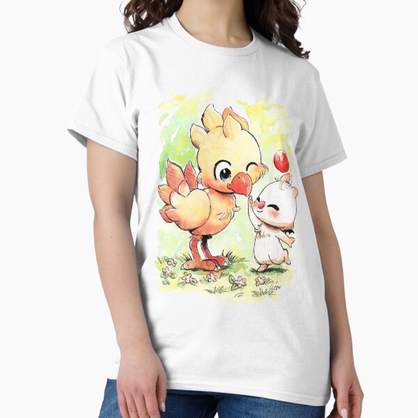 Item preview, Chocobo Mog final fantasy kawaii designed and sold by Libou.