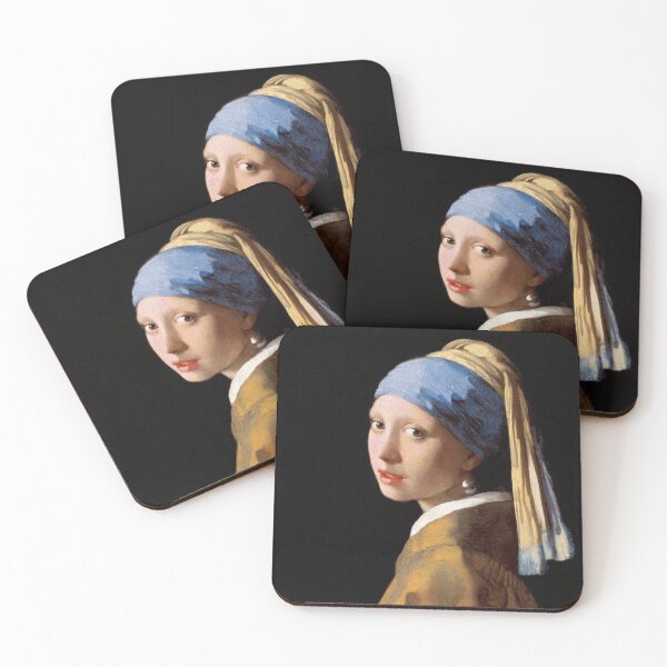 Aperçu de l'œuvre Johannes Vermeer - La Jeune Fille à la perle créée et vendue par DejaVuStudio.