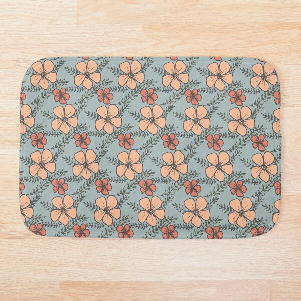 Item preview, Peach Florals designed and sold by Nancy Scotch.