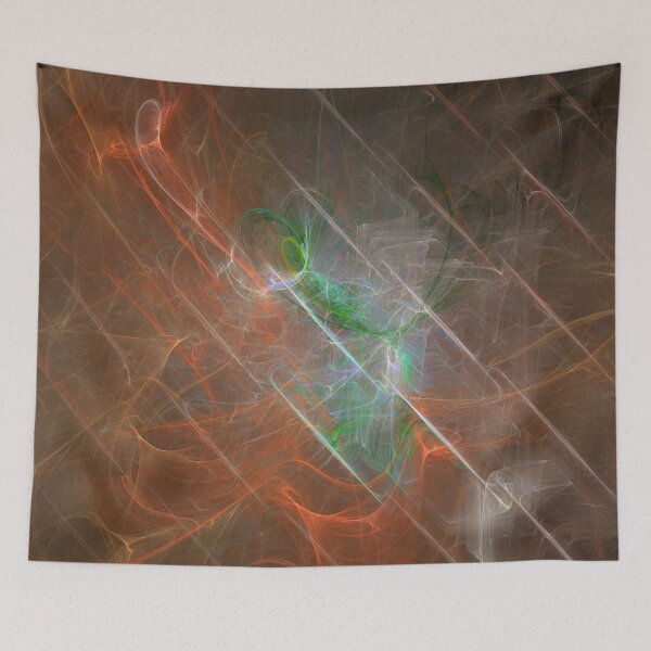 Item preview, Diagonal flame | Fractal Art designed and sold by Brian Kroijer.