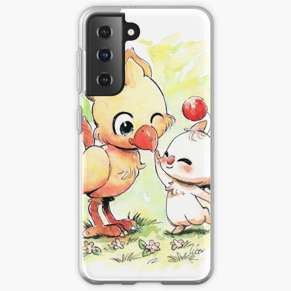 Chocobo Mog final fantasy Coque souple Samsung Galaxy