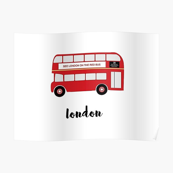 Red London Bus Thé Serviette traditionnelle Routemaster UNION JACK Drapeau Souvenir Cadeau