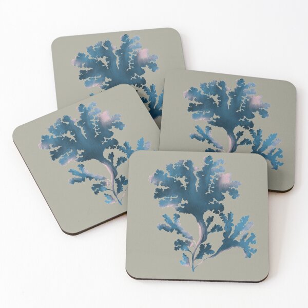 Item preview, Blue seaweed  illustration designed and sold by Pacesyte.