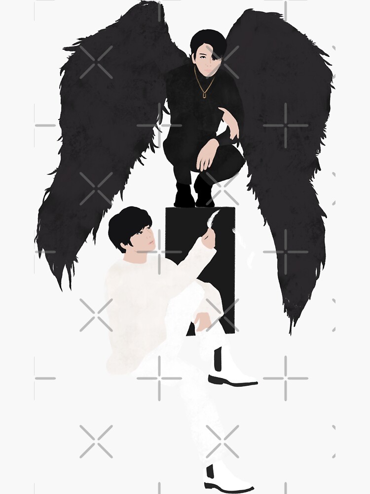 BTS Jungkook MOS:7 Dark vs. Light | Sticker