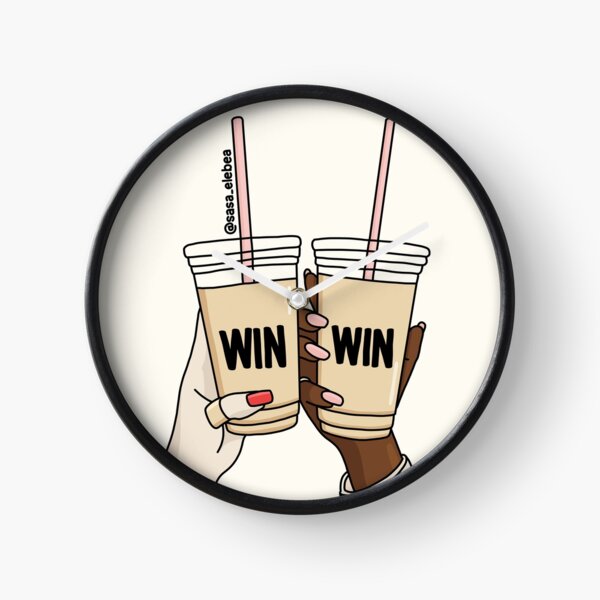Win win by Sasa Elebea Clock
