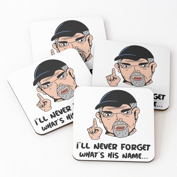 Item preview,    I'll never forget what's his name funny old man designed and sold by RogerWBDesigns.
