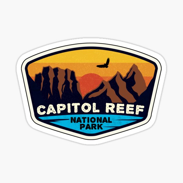Capitol Reef National Park Utah Sticker