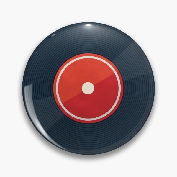 Vinyl Record Collection Pin