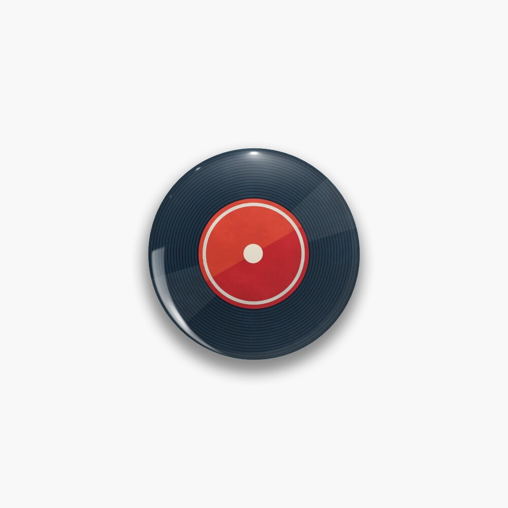Vinyl Record Collection Pin