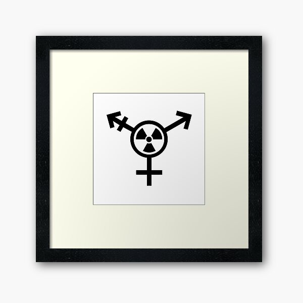 TransReaction Framed Art Print