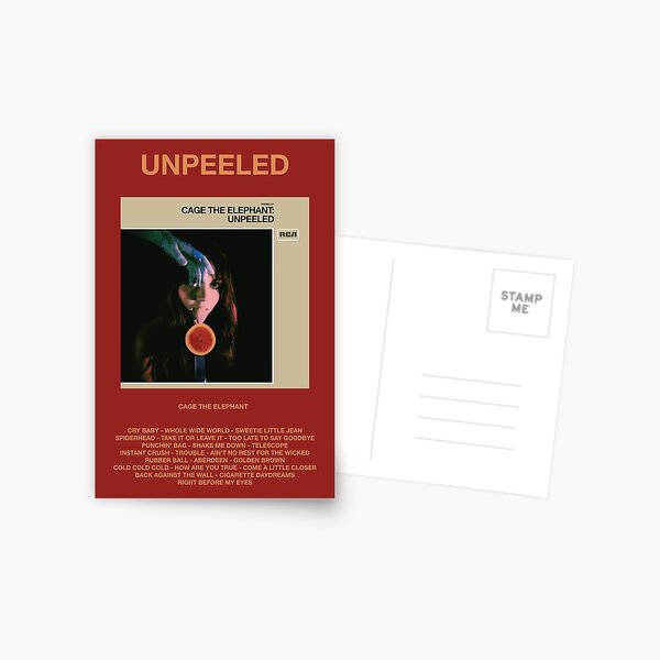 Cage the Elephant - Unpeeled Postcard