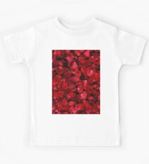 Red Rose Petals Kids Tee