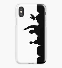 Up your nose iPhone Case