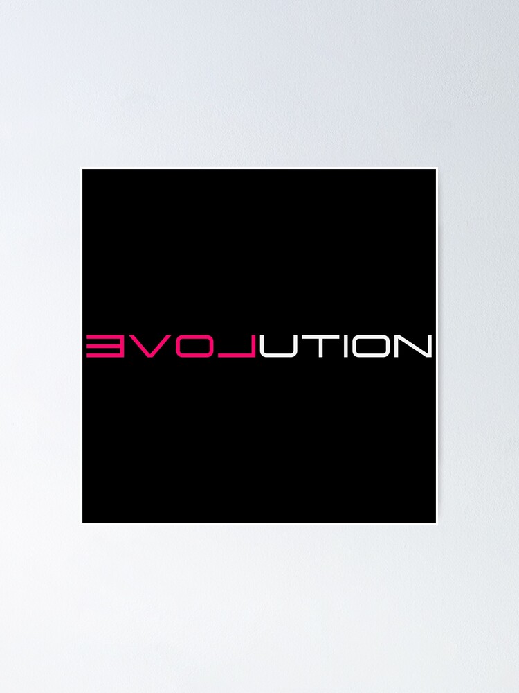 Alternate view of Love Evolution Poster