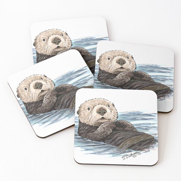 Item preview, Sea Otter Sketch designed and sold by slaterza.