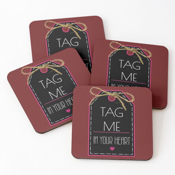 Item preview, Tag Me in Your Heart designed and sold by Stipper Store.