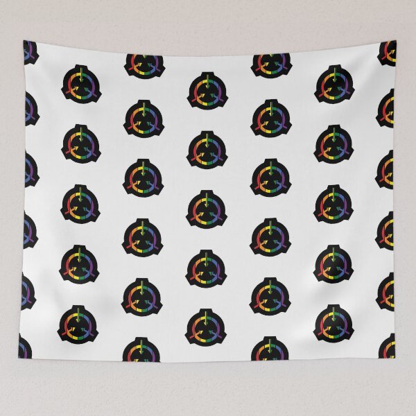 Item preview, SCP Rainbow Repeating Logo designed and sold by ToadKingStudios.