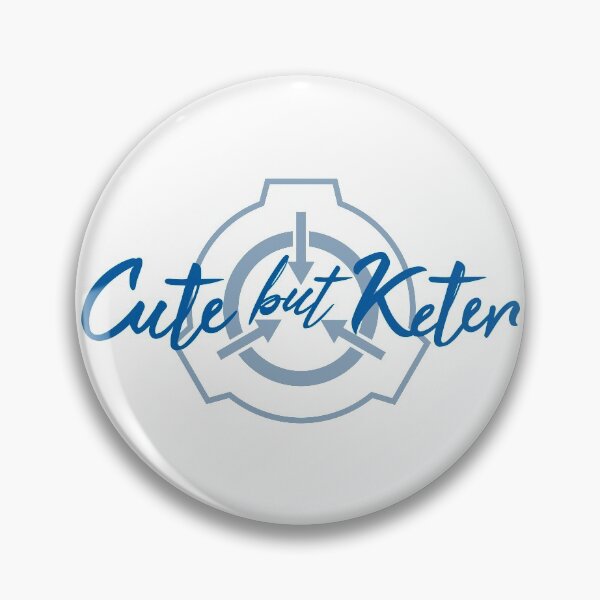Item preview, Blue Cute but Keter SCP Logo SCP Foundation designed and sold by ToadKingStudios.