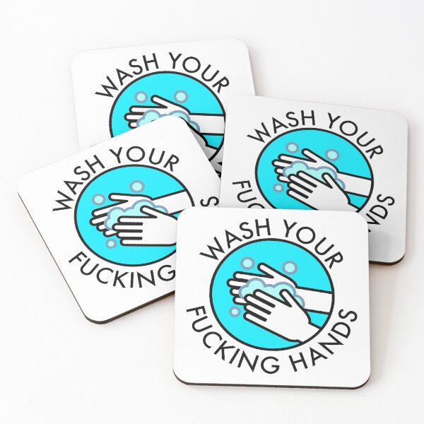 Item preview, Wash Your Fucking Hands designed and sold by UndeadWizard.