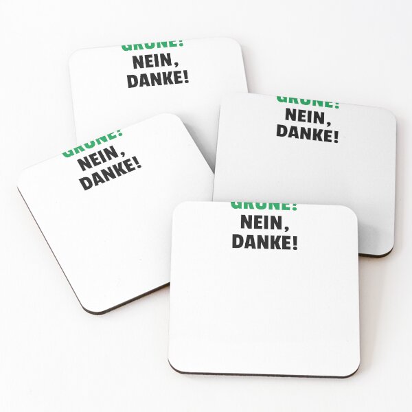 Item preview, Grüne? Nein Danke! designed and sold by The5thDesign.