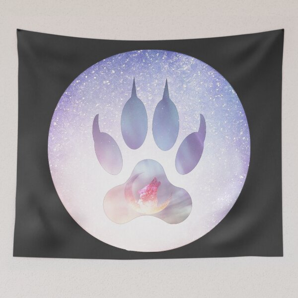 Item preview, The Wolf in the Moon designed and sold by NatLeBrunDesign.