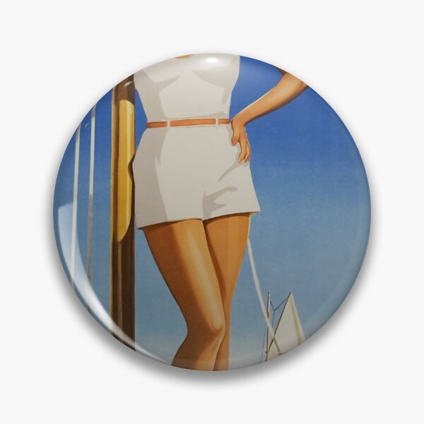 Item preview, Mid Delkerke vintage travel poster designed and sold by stickart-marek.