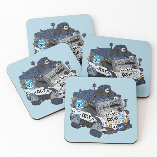 Item preview, internet provider service truck. ict and browser speed. sci fi car illustration. designed and sold by JJadx.