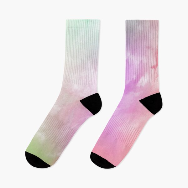 Item preview, Rainbow fluffy clouds on a colorful sky background designed and sold by by-jwp.