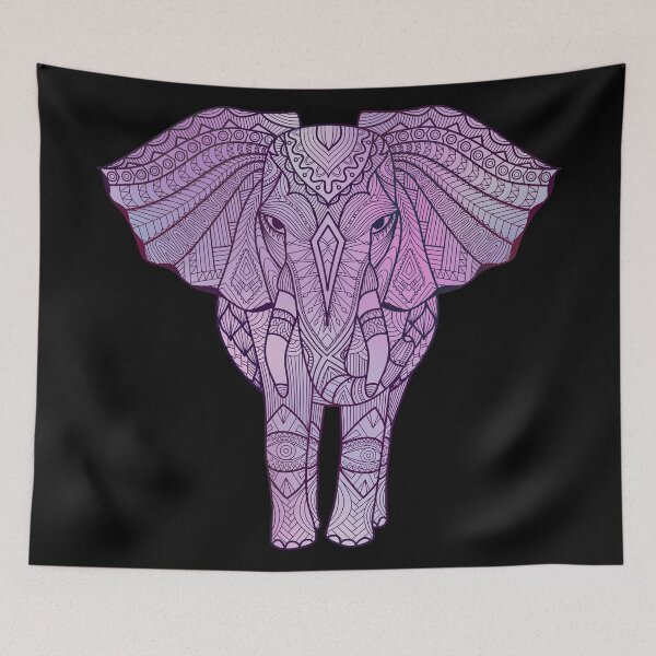Aperçu de l'œuvre Superbe éléphant rose créée et vendue par talkitoff.