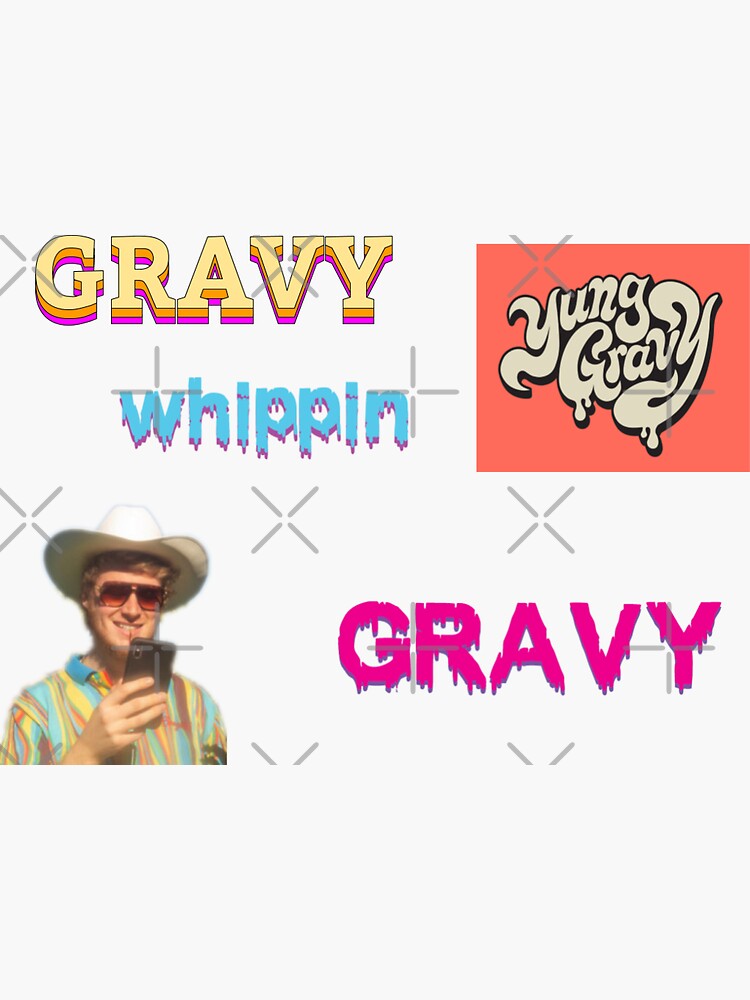 " Yung Gravy Sticker Pack Stickers Baby no money sticker pack" Sticker