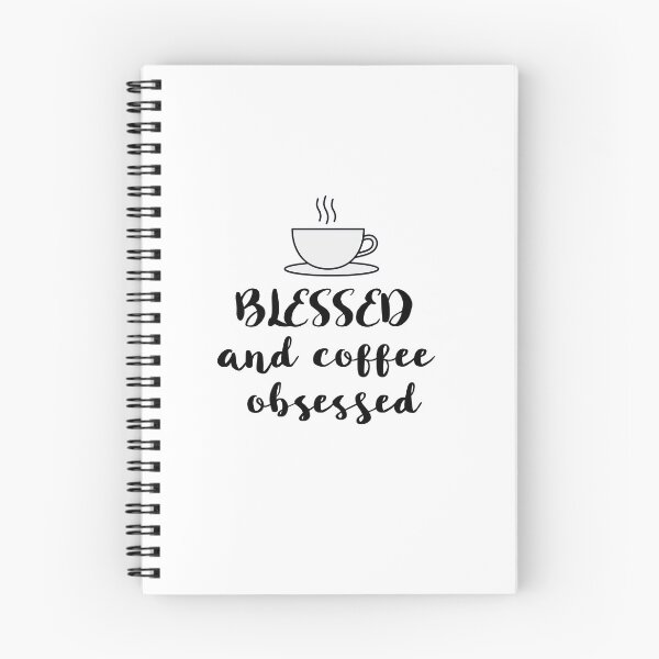 Item preview, Blessed and coffee obsessed designed and sold by jualcantara.