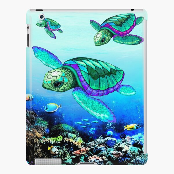 Sea Turtles Dance iPad Snap Case
