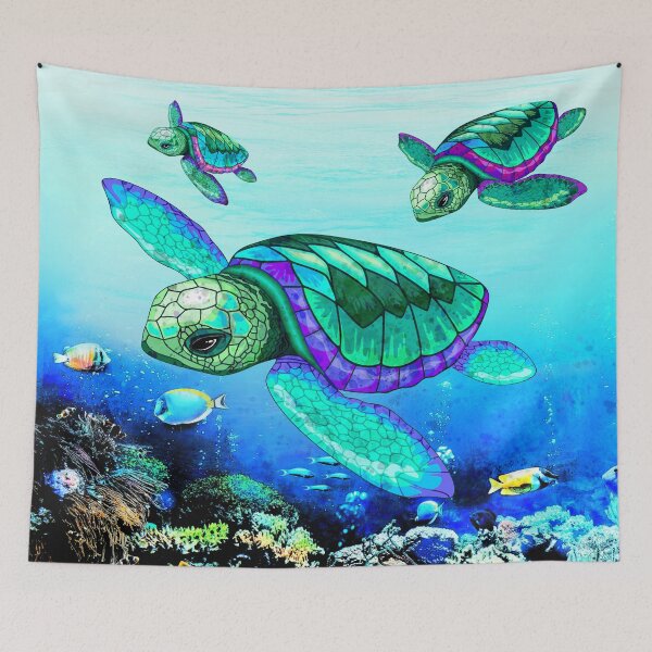Item preview, Sea Turtles Dance  designed and sold by BluedarkArt.