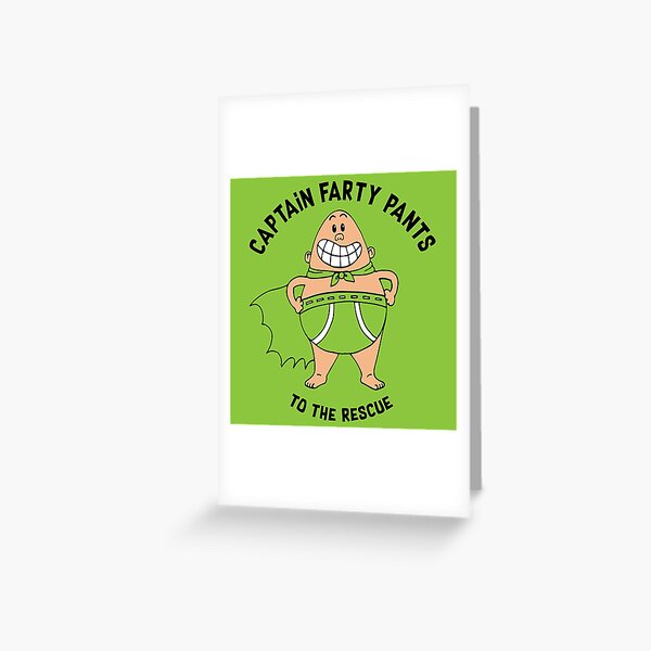 Captain Farty Pants - Gifts For a Boy - Cute Boy Gifts - Funny Boy Gifts -  Dad Gifts - t shirt - shirt - Fart Gifts | Greeting Card