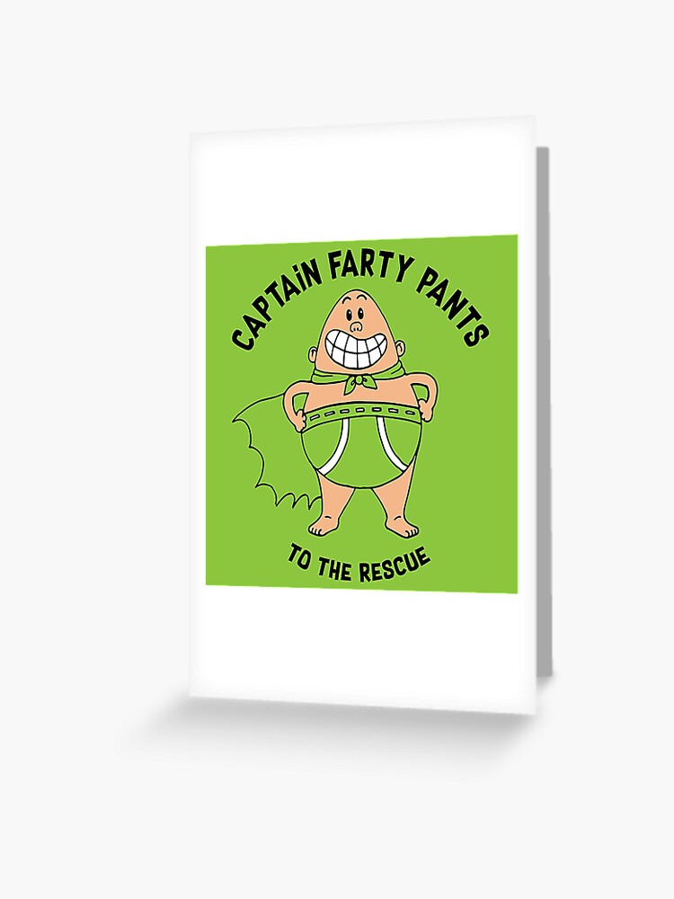 Captain Farty Pants - Gifts For a Boy - Cute Boy Gifts - Funny Boy Gifts -  Dad Gifts - t shirt - shirt - Fart Gifts | Greeting Card