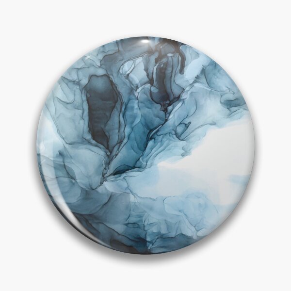 Item preview, Blue Ice Water Phoenix Abstract Painting designed and sold by Elizabeth  Karlson.
