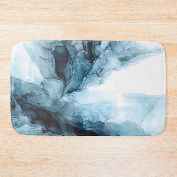 Item preview, Blue Ice Water Phoenix Abstract Painting designed and sold by Elizabeth  Karlson.