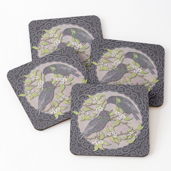 Item preview, Celtic Starlings designed and sold by lottibrown.